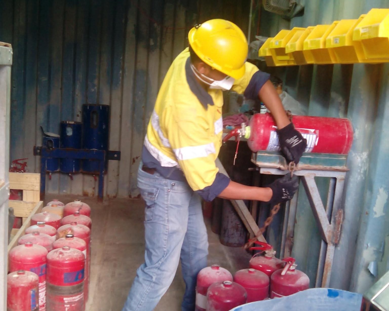 fire extinguisher refilling and servicing in tanzania